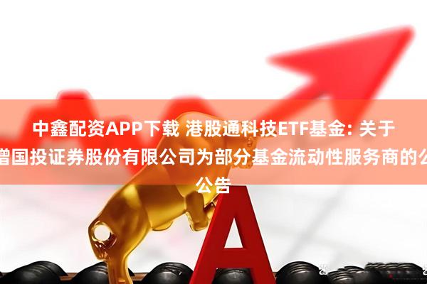 中鑫配资APP下载 港股通科技ETF基金: 关于新增国投证券股份有限公司为部分基金流动性服务商的公告