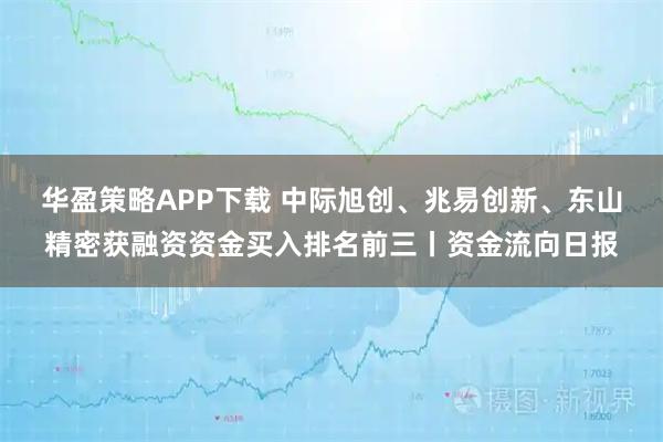 华盈策略APP下载 中际旭创、兆易创新、东山精密获融资资金买入排名前三丨资金流向日报