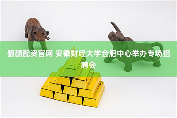 翻翻配资官网 安徽财经大学合肥中心举办专场招聘会